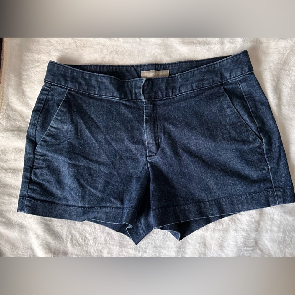 Banana Republic Hampton Fit Women's Denim Shorts Sz 28/6